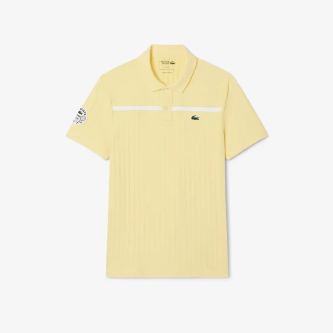 Erkek Ultra Dry Badge Accent Tenis Heritage Polo Tişörtü