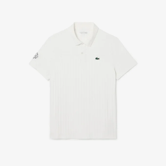 Erkek Ultra Dry Badge Accent Tenis Heritage Polo Tişörtü
