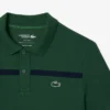 Erkek Ultra Dry Badge Accent Tenis Heritage Polo Tişörtü