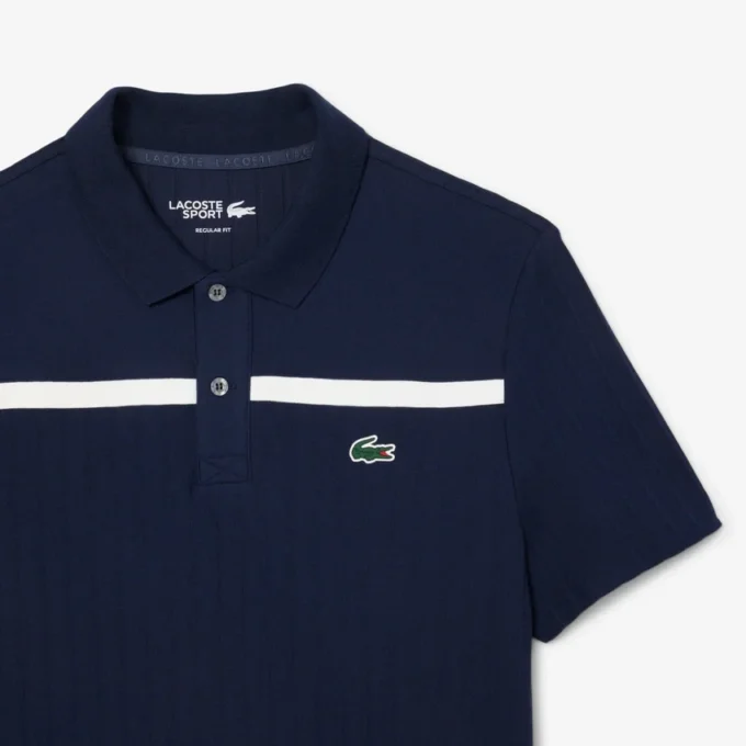 Erkek Ultra Dry Badge Accent Tenis Heritage Polo Tişörtü