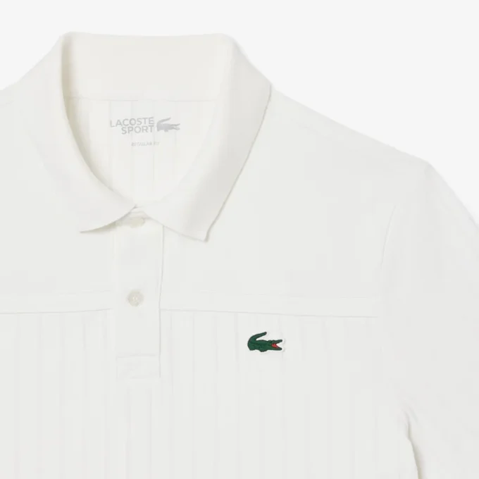 Erkek Ultra Dry Badge Accent Tenis Heritage Polo Tişörtü
