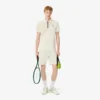 Erkek Ultra Dry Baskılı Dar Kesim Tenis Polo Tişörtü