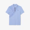 Erkek Ultra Dry Baskılı Dar Kesim Tenis Polo Tişörtü