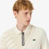 Erkek Ultra Dry Baskılı Dar Kesim Tenis Polo Tişörtü