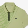 Erkek Ultra Dry Baskılı Dar Kesim Tenis Polo Tişörtü