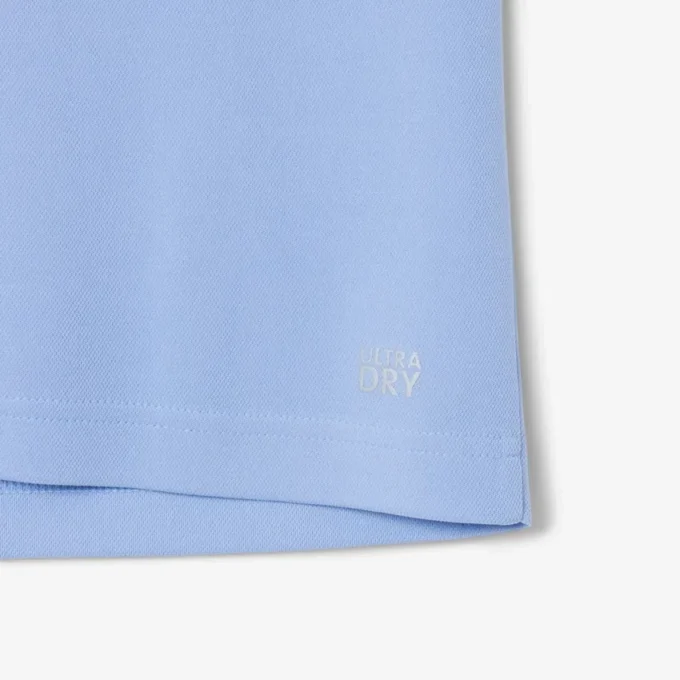 Erkek Ultra Dry Baskılı Dar Kesim Tenis Polo Tişörtü
