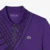Erkek Ultra Dry Baskılı Dar Kesim Tenis Polo Tişörtü