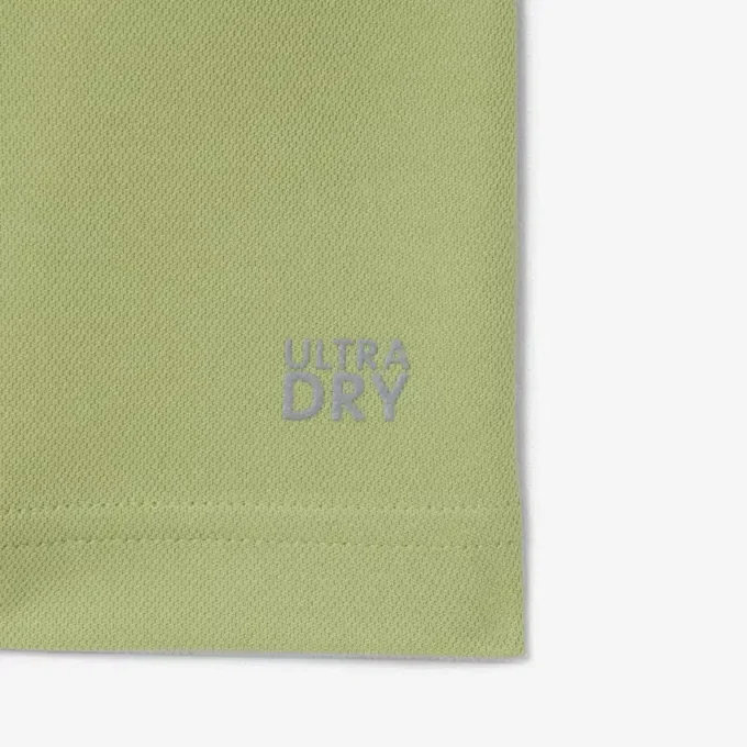 Erkek Ultra Dry Baskılı Dar Kesim Tenis Polo Tişörtü