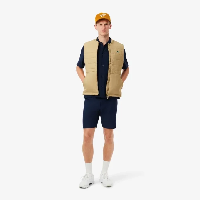Erkek Ultra Dry Baskılı Streç Golf Gömleği