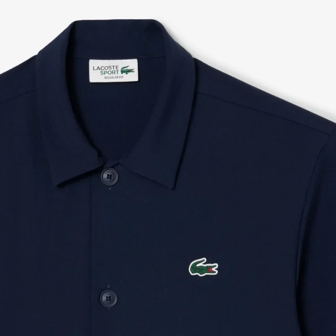 Erkek Ultra Dry Baskılı Streç Golf Gömleği