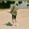 Erkek Ultra Dry Baskılı Streç Golf Gömleği
