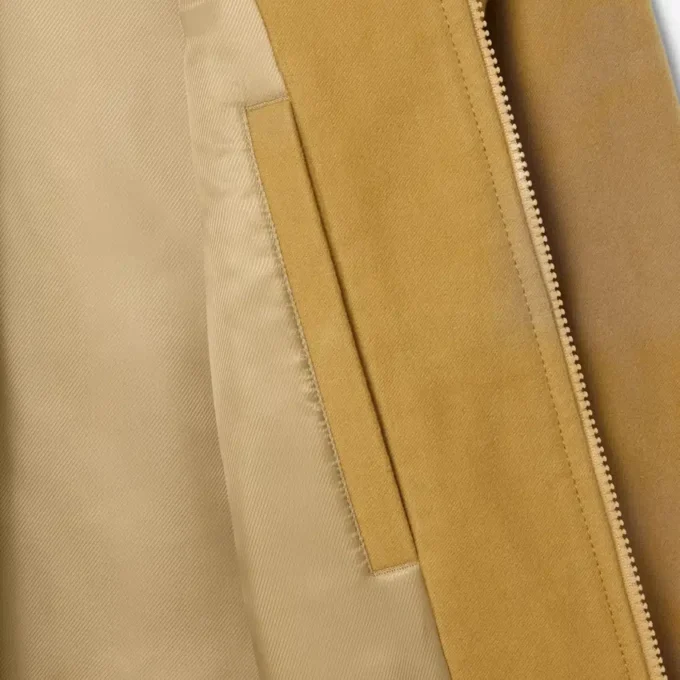 Erkek Yastıklı Moleskin Ceket