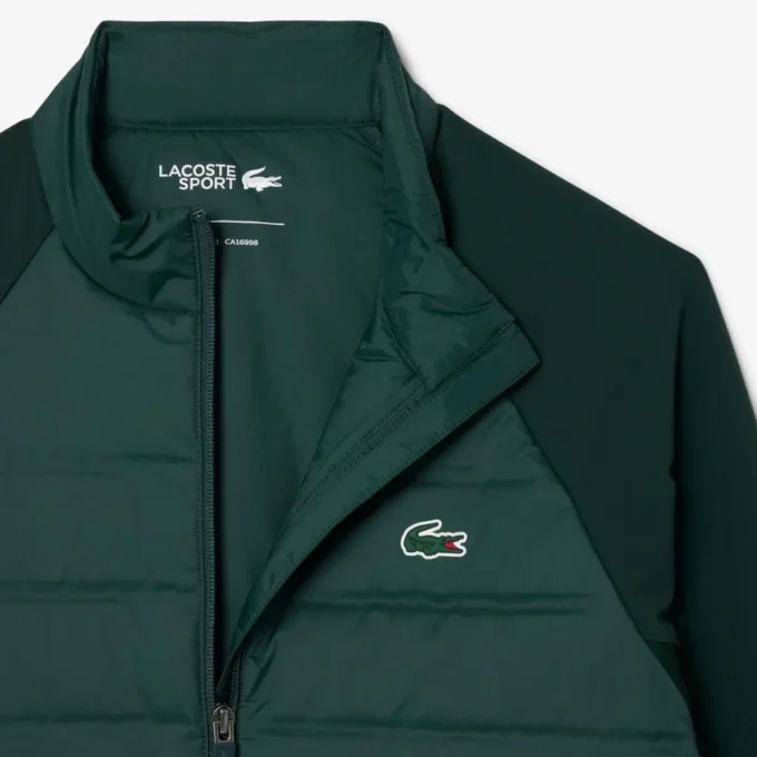 Erkek Yüksek Yakalı Kapitone Golf Ceketi