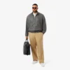Erkek Yün Harrington Ceket