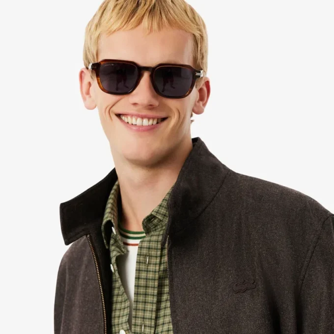 Erkek Yün Harrington Ceket