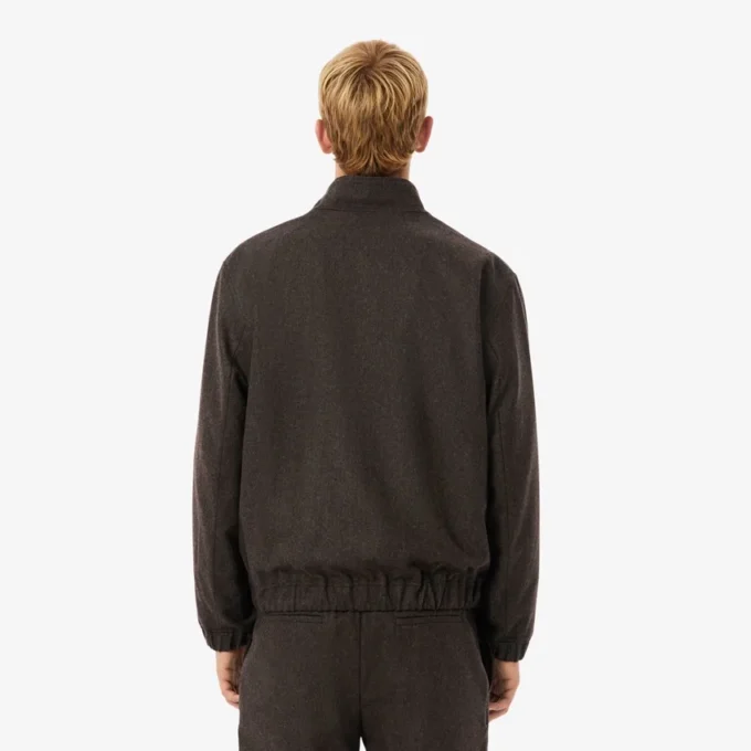 Erkek Yün Harrington Ceket