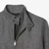 Erkek Yün Harrington Ceket