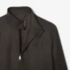 Erkek Yün Harrington Ceket