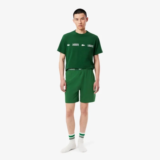 Erkek Yumuşak Pamuklu Pijama Şortu
