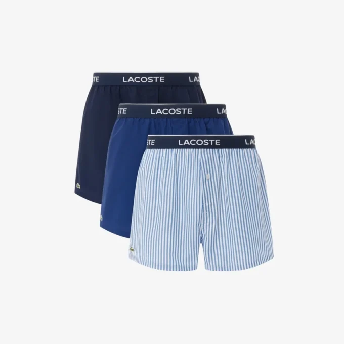Erkekler için 3’lü Paket Pamuklu Poplin Boxer