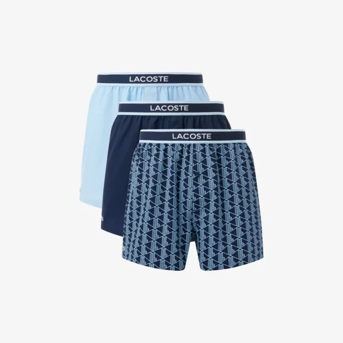 Erkekler için 3’lü Paket Pamuklu Poplin Boxer