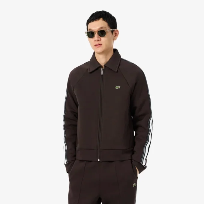 Erkekler İçin Fransa’da Üretilmiş Fermuarlı Sweatshirt
