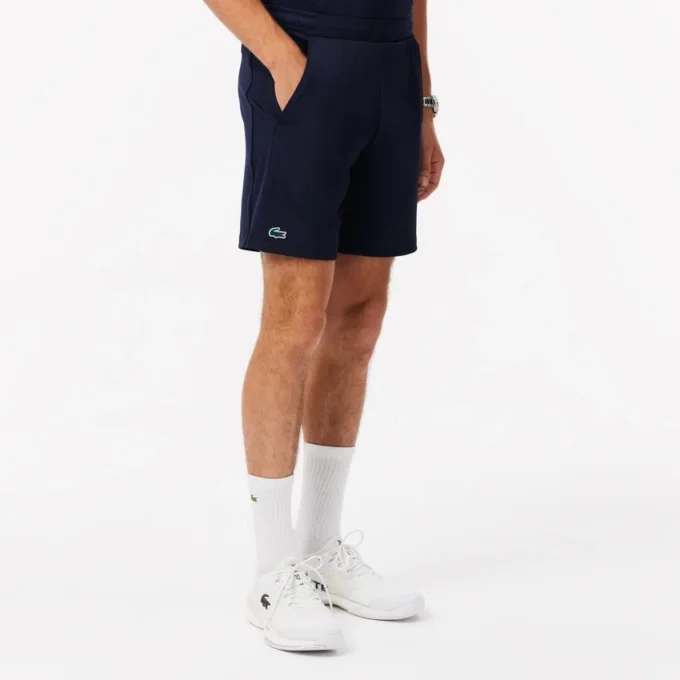 Erkekler İçin Normal Kesim Esnek Tenis Şortu