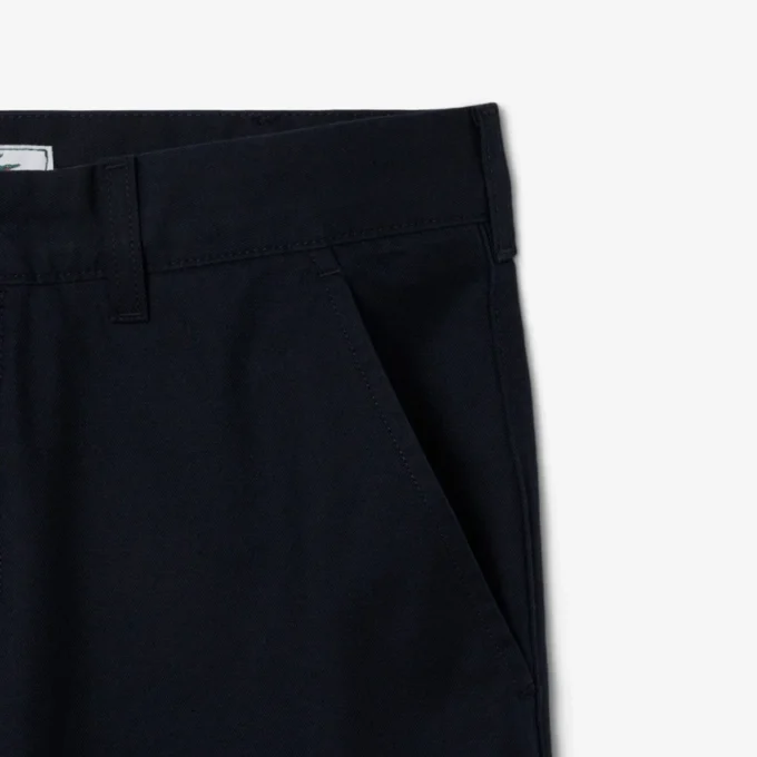 Erkekler İçin Normal Kesim Pamuklu Chino Pantolon