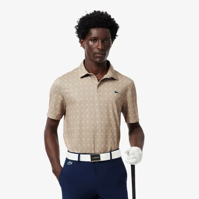 Erkekler İçin Normal Kesim UV Korumalı Golf Polo Tişörtü