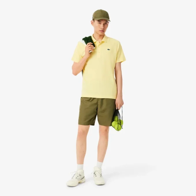 Erkekler İçin Normal Kesim UV Korumalı Golf Polo Tişörtü