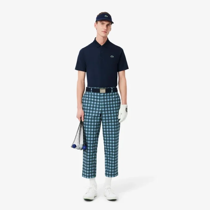 Erkekler İçin Normal Kesim UV Korumalı Golf Polo Tişörtü