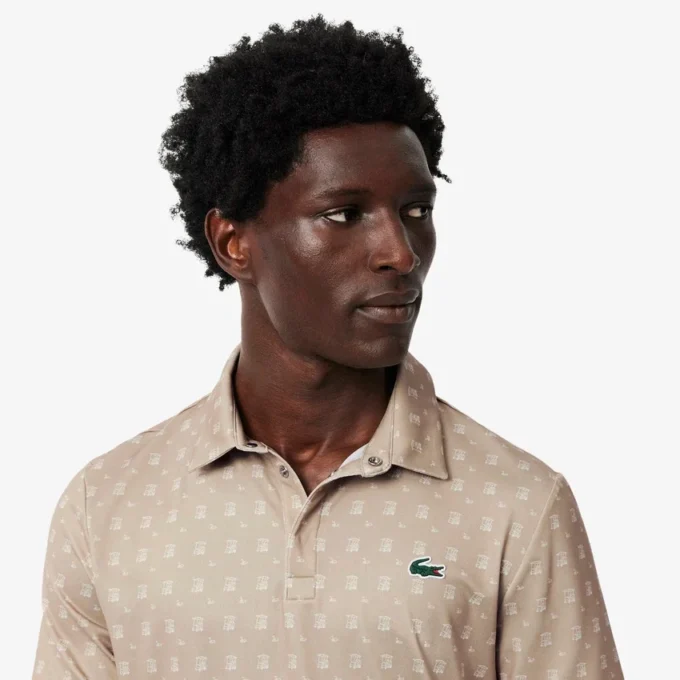 Erkekler İçin Normal Kesim UV Korumalı Golf Polo Tişörtü