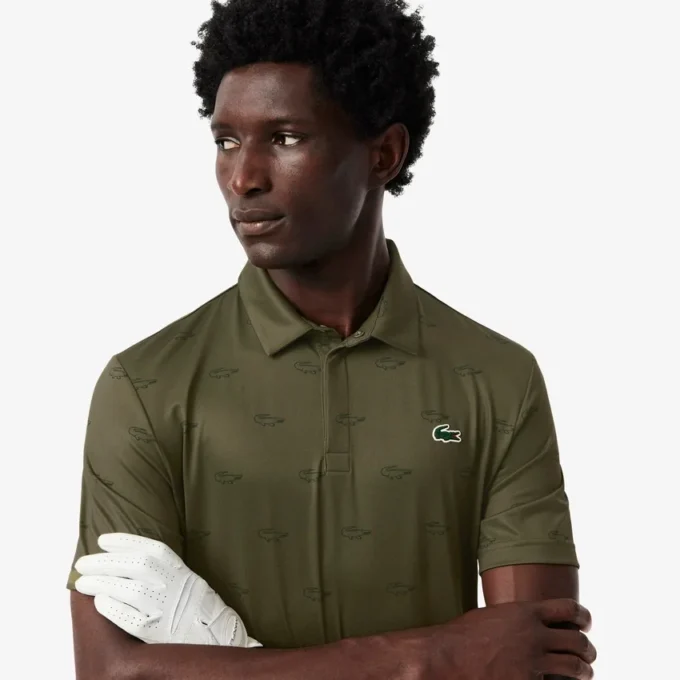 Erkekler İçin Normal Kesim UV Korumalı Golf Polo Tişörtü
