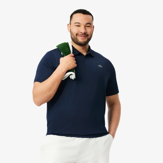 Erkekler İçin Normal Kesim UV Korumalı Golf Polo Tişörtü