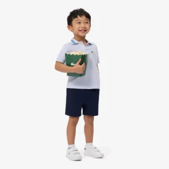 Esnek Pamuklu Twill Chino Şort