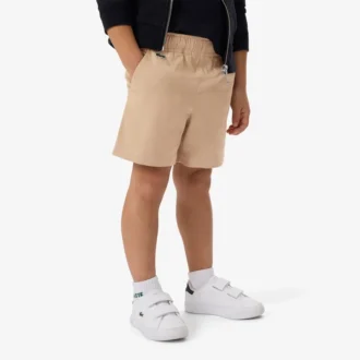 Esnek Pamuklu Twill Chino Şort