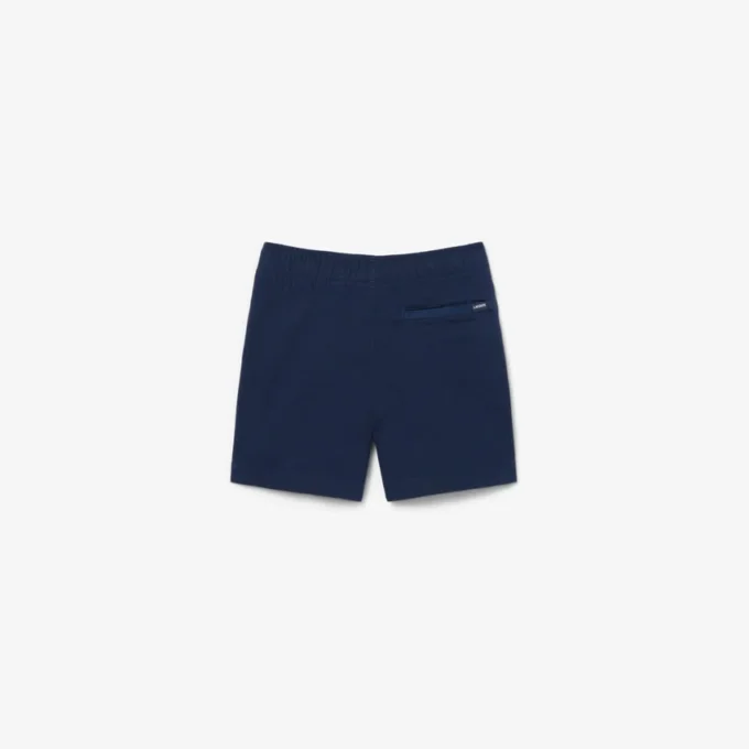 Esnek Pamuklu Twill Chino Şort