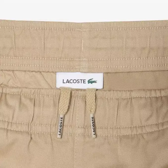 Esnek Pamuklu Twill Chino Şort