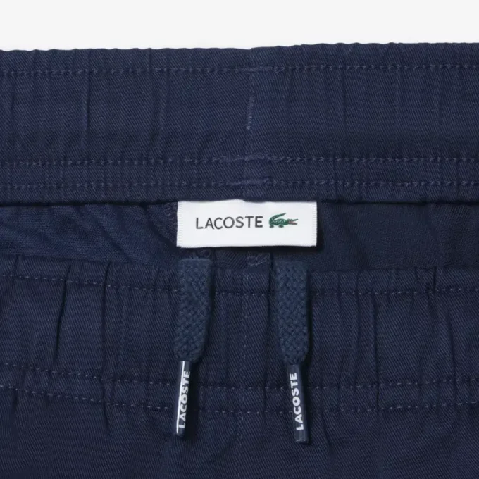 Esnek Pamuklu Twill Chino Şort