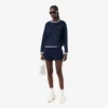 Fransa’da Üretilmiş Kayık Yaka Sweatshirt