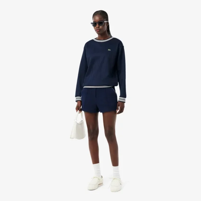 Fransa’da Üretilmiş Kayık Yaka Sweatshirt