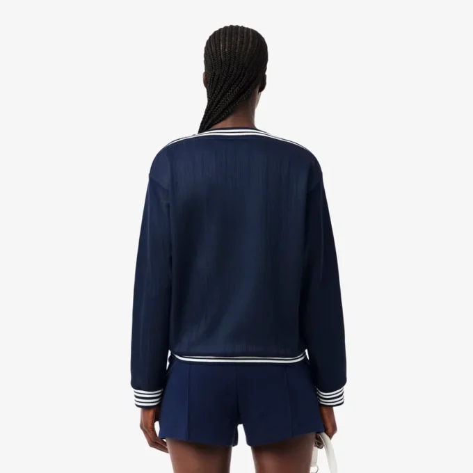 Fransa’da Üretilmiş Kayık Yaka Sweatshirt
