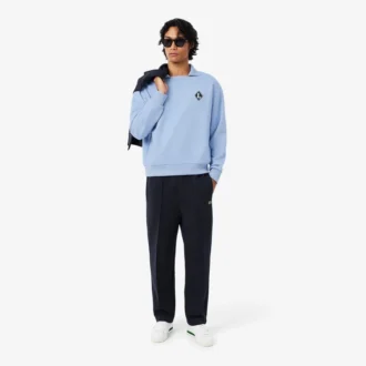 Fransa’da Üretilmiştir Polo Tişört Yakalı Sweatshirt