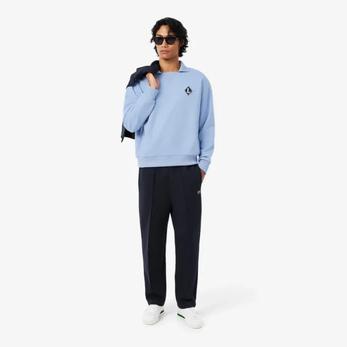 Fransa’da Üretilmiştir Polo Tişört Yakalı Sweatshirt