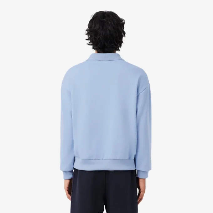 Fransa’da Üretilmiştir Polo Tişört Yakalı Sweatshirt