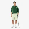 Golf Desenli Kapüşonlu Sweatshirt