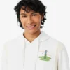 Golf Desenli Kapüşonlu Sweatshirt