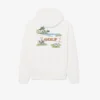 Golf Desenli Kapüşonlu Sweatshirt