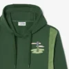 Golf Desenli Kapüşonlu Sweatshirt