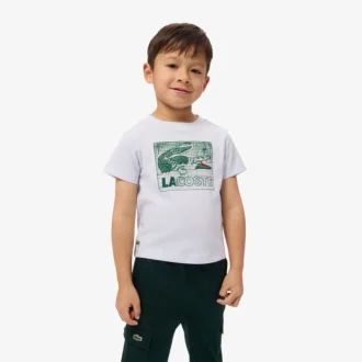 Grafik Baskılı Pamuklu Tişört